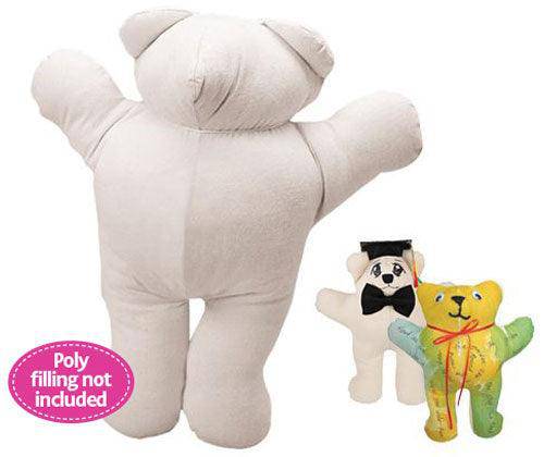 Calico Teddy Bears - Pack of 10