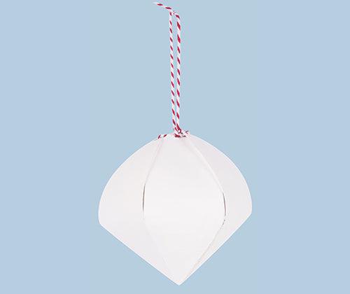Cardboard 3D Baubles - Pack of 10