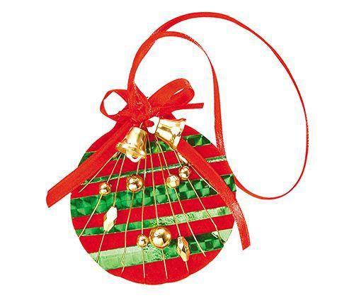 Cardboard Baubles 7cm Pack of 30 - view 5