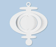 Cardboard Hanging Ornaments - Pack of 40