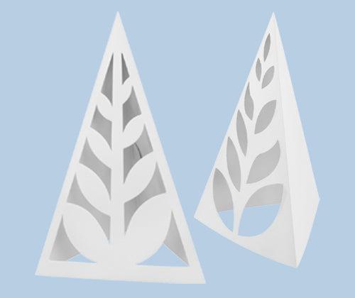 Cardboard 3D Trees - Pack 30