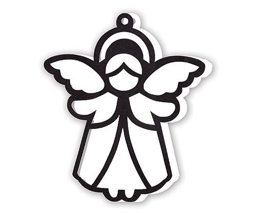 Stained Glass Angels - Pack of 10