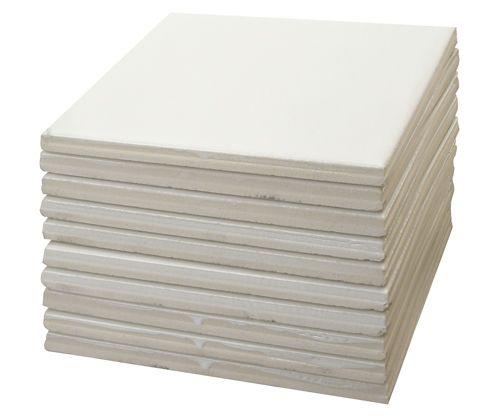Glazed Tile - White (Pack of 10)
