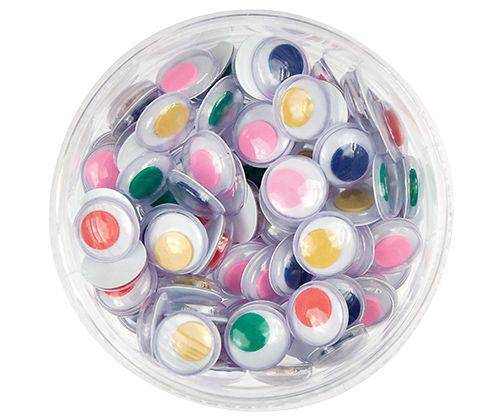 Joggle Eyes Coloured Stackable Pack of 450 - view 4