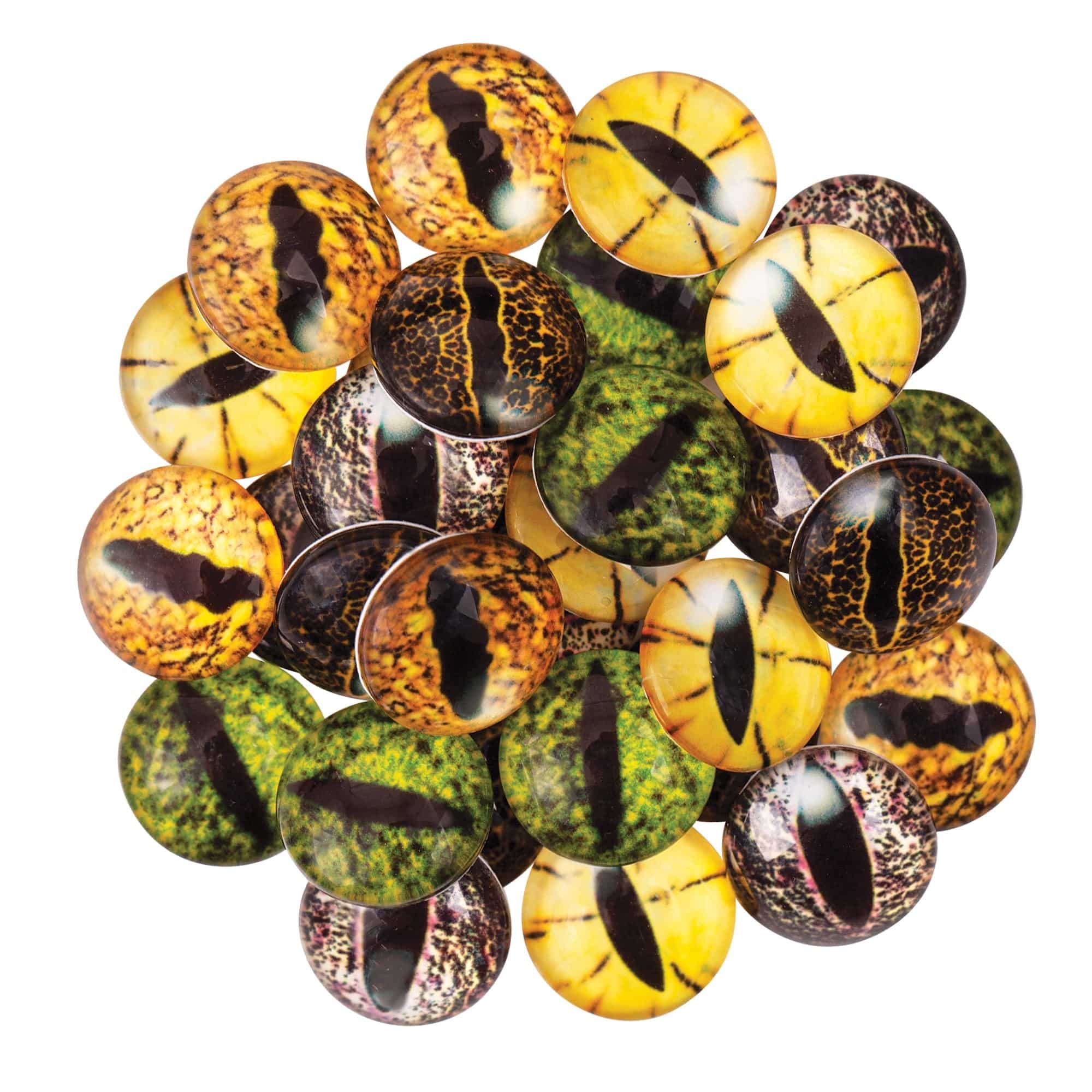 Reptile Eyes 15mm - Pack of 30