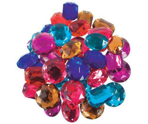 Giant Sew-On Jewels (Pack of 40)