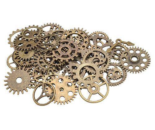 Metal Gears and Cogs Assorted Pack of 48 - view 3