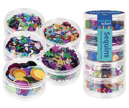 Stackables - Sequins Asst (100g)