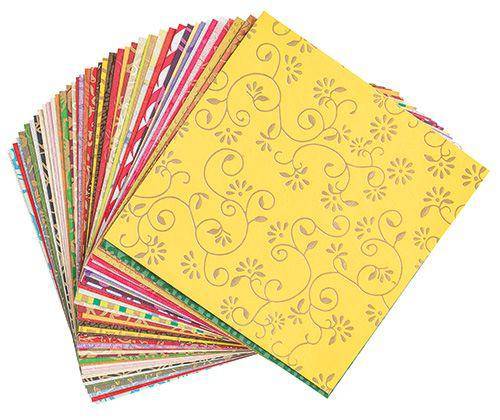 Handmade Decorative Paper - Pack of 50