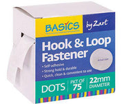 Hook & Loop Fastener - Dots (Pack of 75)