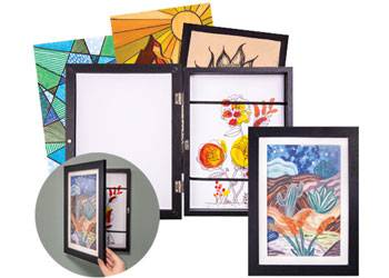 Zart Display and Store Snap Frames - A3