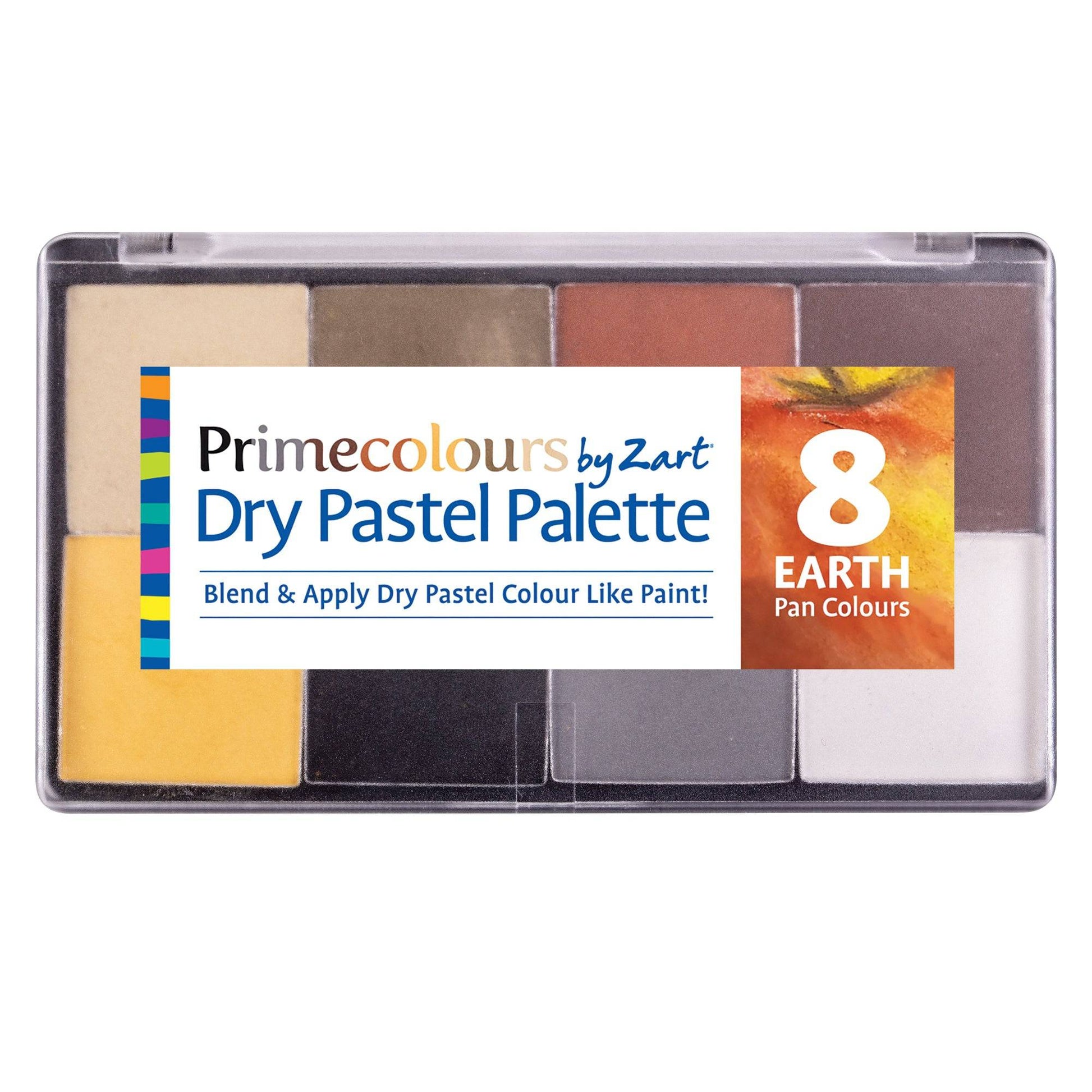 Pastels Palettes by Zart Earth Tones Pack of 8