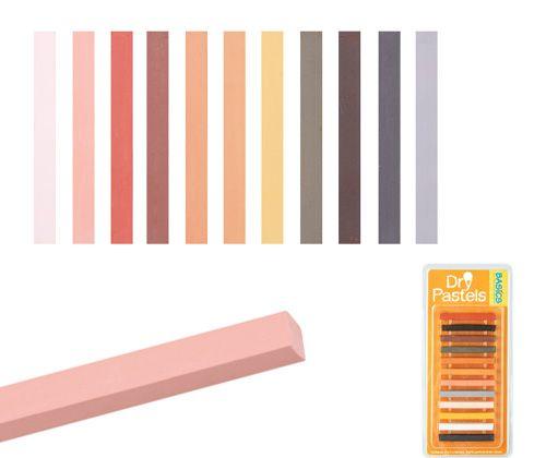 Soft Pastels Skin Tone Pack of 12 - view 2