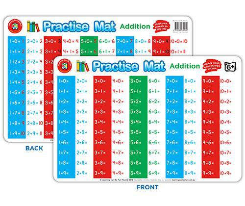 Practise Mat - Addition