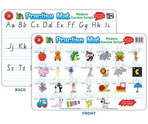 Practise Mat – Handwriting: Modern Cursive Script