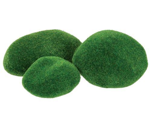 Textured Stones - Mossy (Pack of 8)