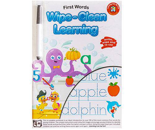 Wipe-Clean Learning - First Words