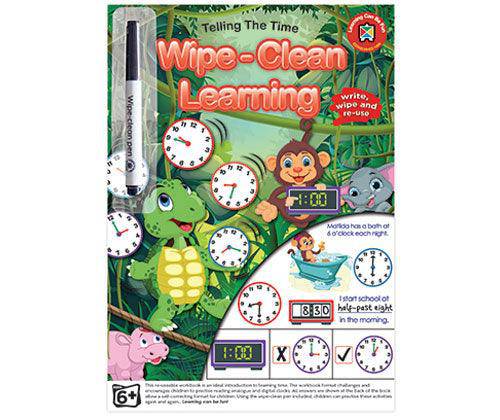 Wipe-Clean Learning - Telling the Time