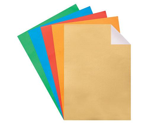 Aluminium Embossing Foil (A4) - Coloured: Pack of 10