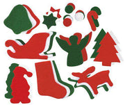 Felt Christmas Shapes - Pack of 200 - CLEARANCE