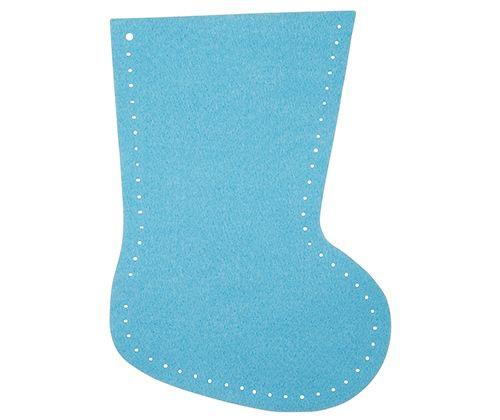 Felt Coloured Stockings 14 x 20cm 20 pieces - view 6