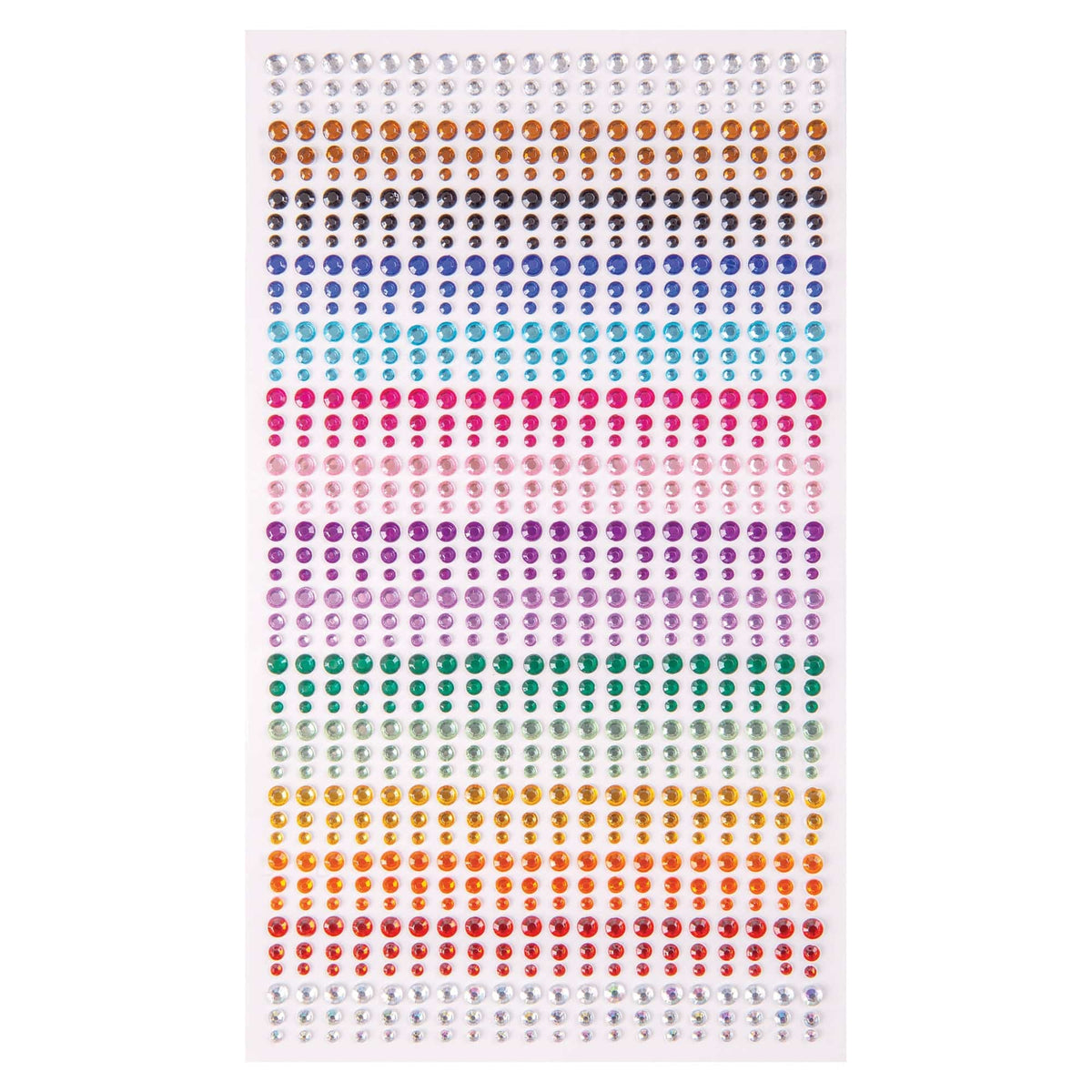 Adhesive Gem stones Pack of 900 - view 2