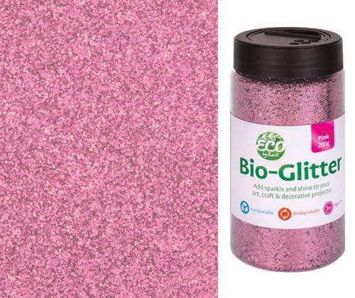 Bio Glitter - 200g: Pink