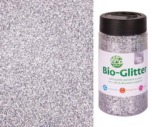 Bio Glitter - 200g: Silver