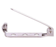 Brooch Backs - Silver (Pack of 100)
