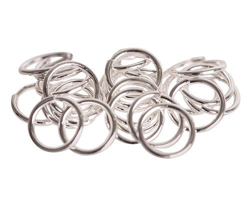 Jump Rings Stainless Steel: 8mm - Pack of 100