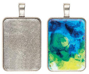 Pendant Cabochon Setting: Silver - Pack of 30
