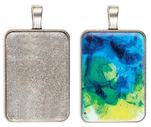 Pendant Cabochon Setting: Silver - Pack of 30