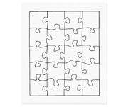 Cardboard Jigsaws - Pack of 20