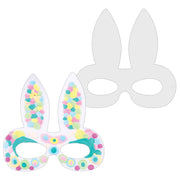 Cardboard Easter Bunny Mask Pack of 30