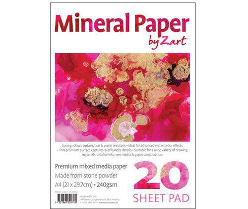 Mineral Paper Pad Premium 240gsm - A4