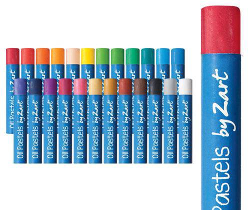 Basics - Oil Pastels: Large (Pack of 24)