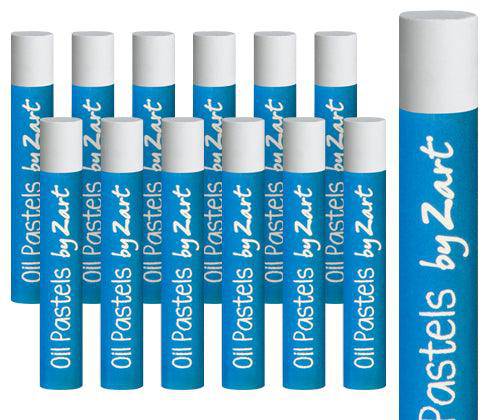 Basics - Oil Pastels: White (Pack of 48