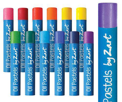 Basics - Oil Pastels: Cool & Warm (Pack of 48)