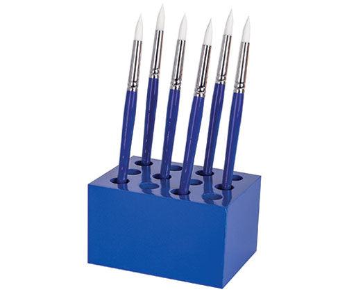 ColourSorts Classroom Organisers by Zart: Scissor and Brush Storage Block Set Pack of 6 - view 5
