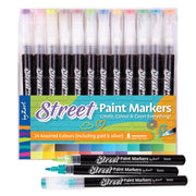 Street Paint Marker by Zart 1mm Pack of 24