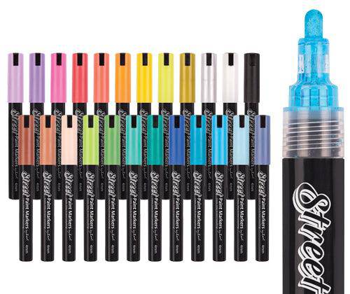 Street Paint Markers (Pack of 24)