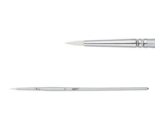 Zart Taklon Brushes - Dynamic Round (2.5mm): Size 0