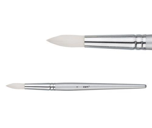 Zart Taklon Brushes - Dynamic Round (9mm): Size 8