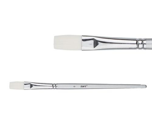Zart Taklon Brush - Dynamic Flat (12mm): Size 6