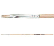 Hog Hair Brushes - Flat: Size 2