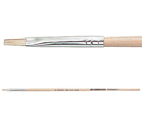 Hog Hair Brushes - Flat: Size 2
