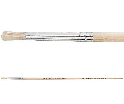 Hog Hair Brushes - Round: Size 2