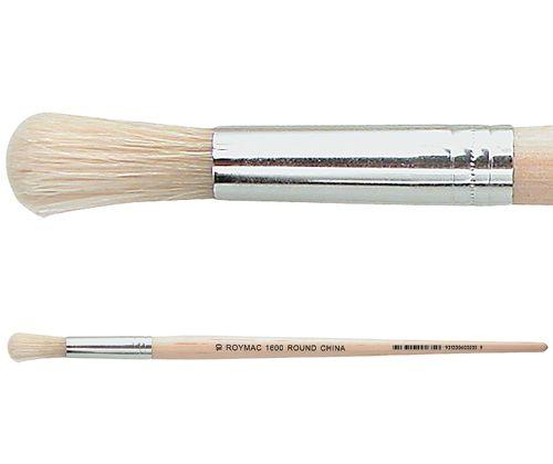 Hog Hair Brushes - Round: Size 10 (Pack of 12)