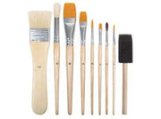Art & Craft Brush Set Asst - Set of 9