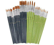 Bulk Taklon Brush Set - Pack of 32